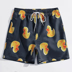 Funny Duck 3D Board Shorts