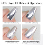 BORN PRETTY Silver Metal Effect