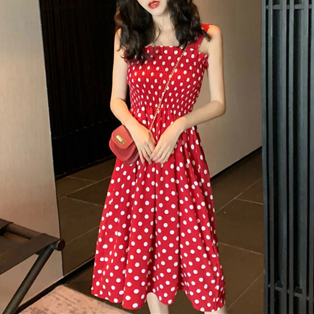 Summer Polka Dot Dress