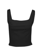 Streetwear Broadcloth Solid Tank Top