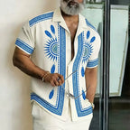 Ethnic Sun Totem 3D Print Shirt