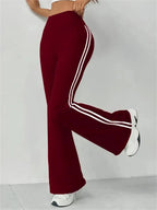 DOHTIH Patchwork Micro-Flare Trousers