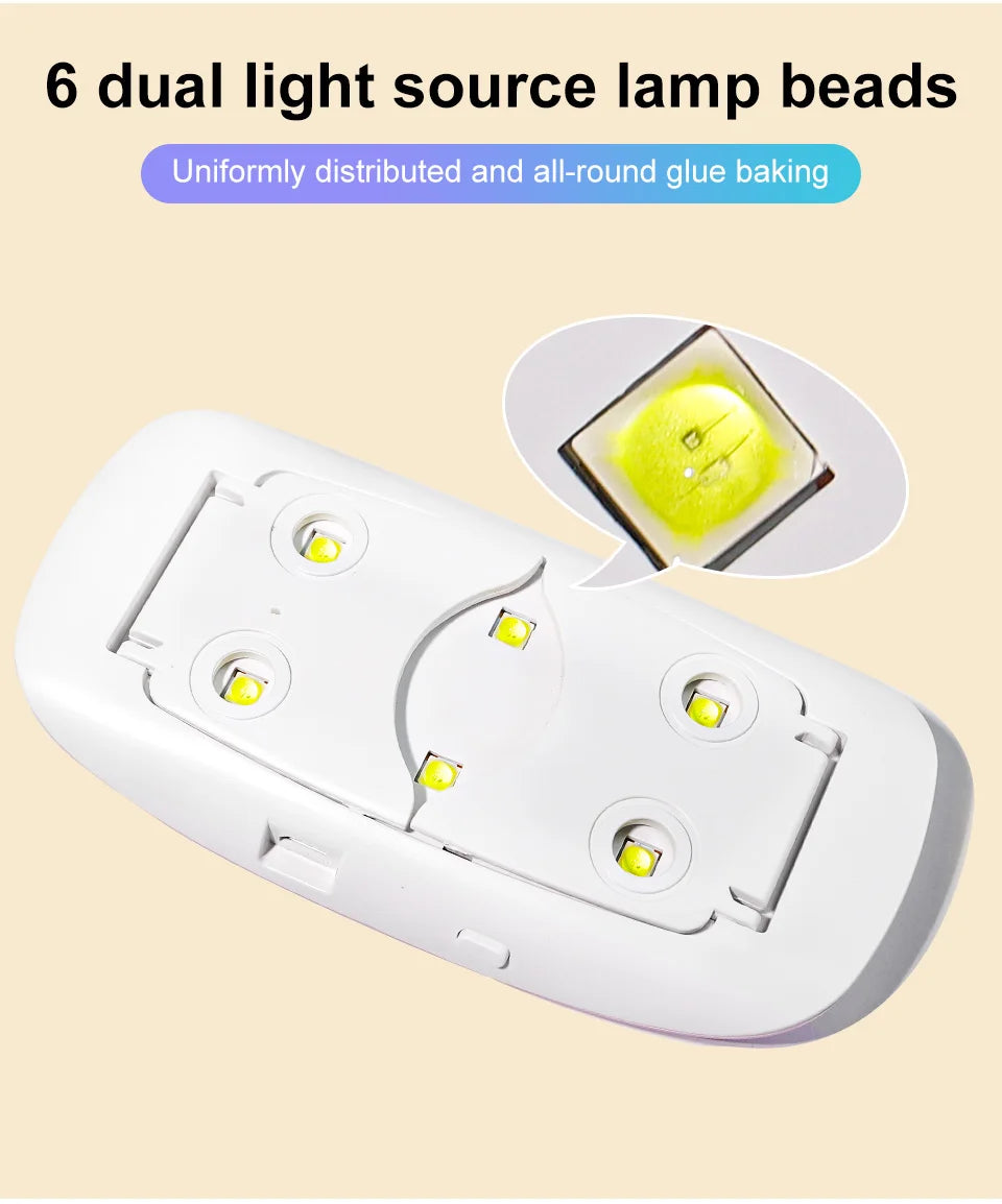 Mini Nail Dryer Machine Portable