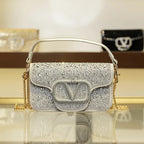 Fashion Diamond Inlay Bag