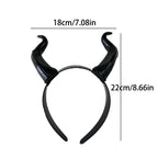 Detachable Devil Horns Headpiece