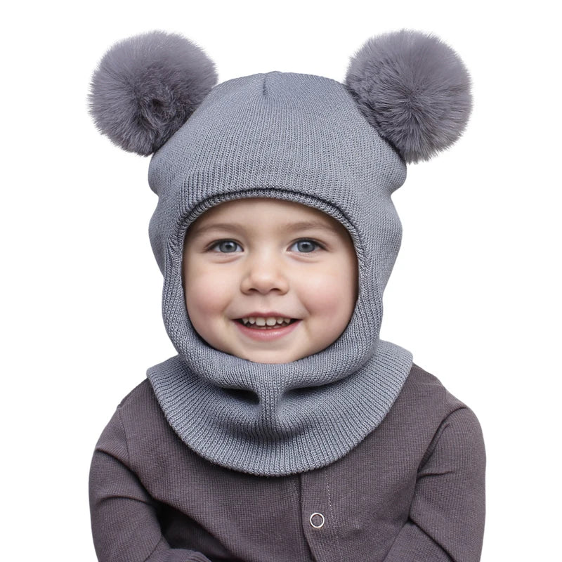 Winter Kids Knitted Beanie