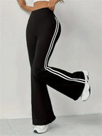 DOHTIH Patchwork Micro-Flare Trousers