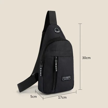 Multifunctional Men's Chest Bag