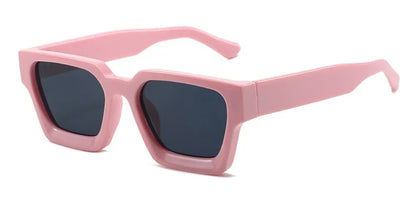 Steampunk square sunglasses