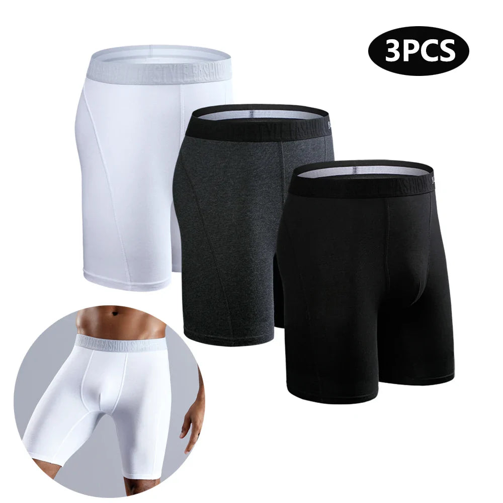 Long Cotton Boxers
