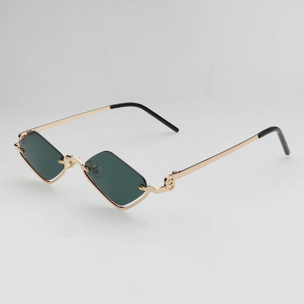 Luxury Polygonal Sunglasses Women