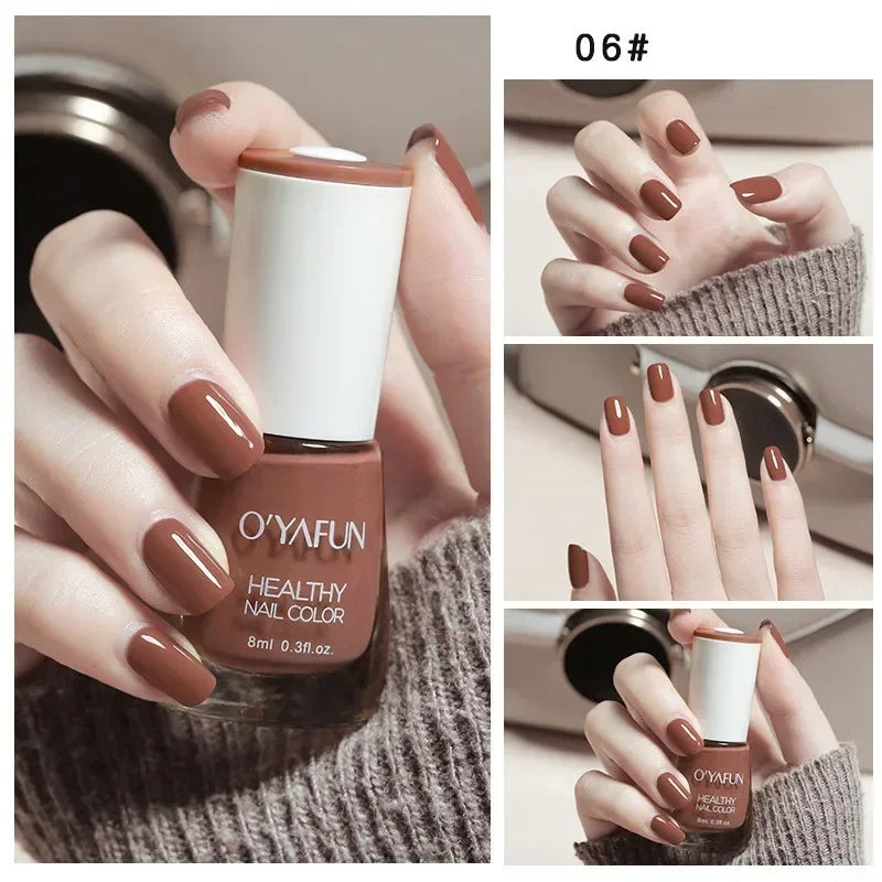 Matte Waterproof No-bake Nail Polish