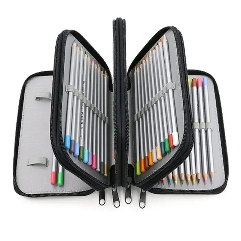 72-Slot Pencil Organizer Bag