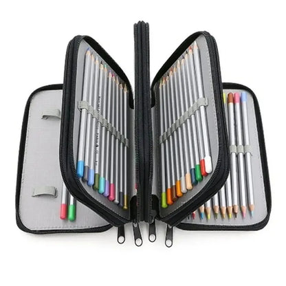 72-Slot Pencil Organizer Bag