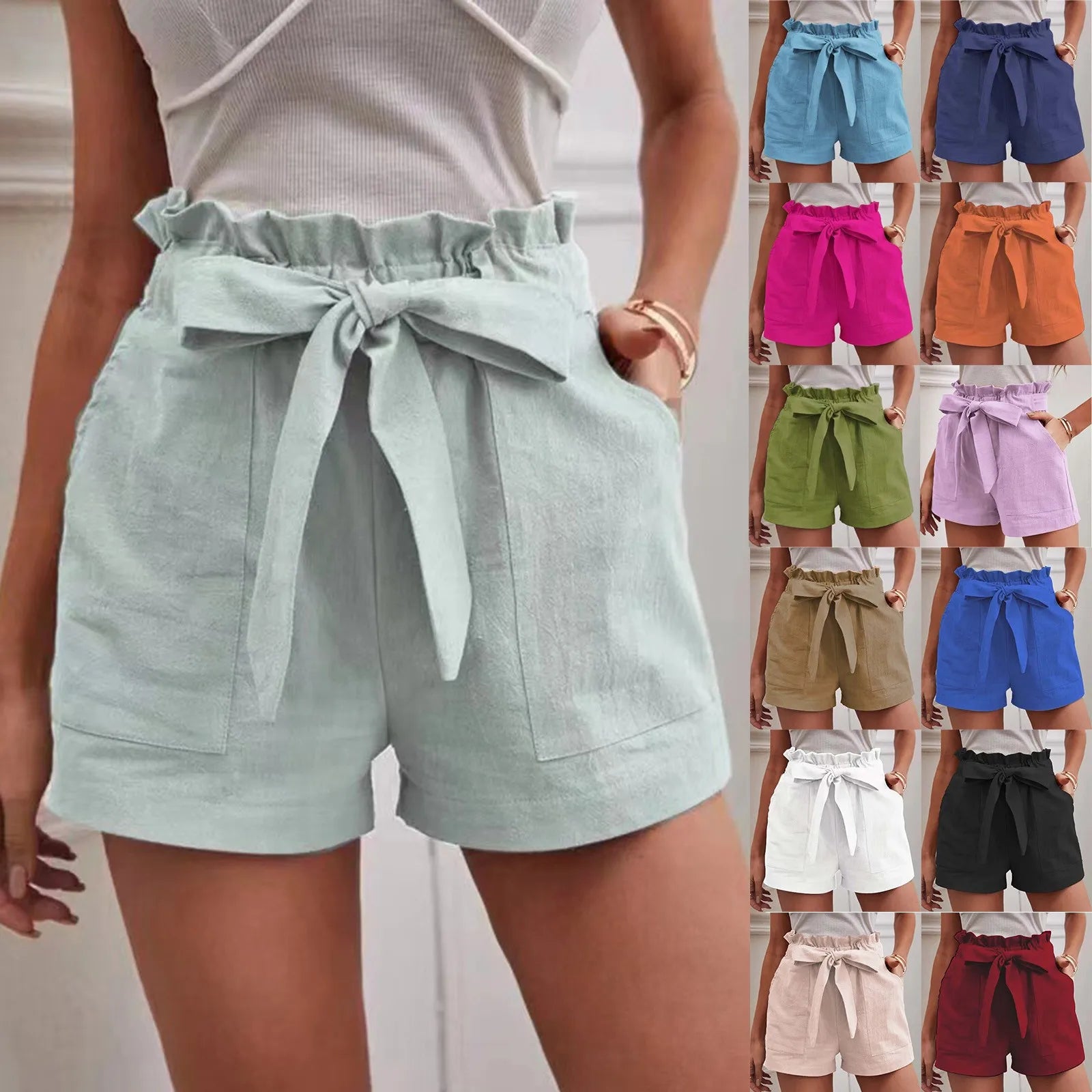 Dressy Cotton Summer Shorts