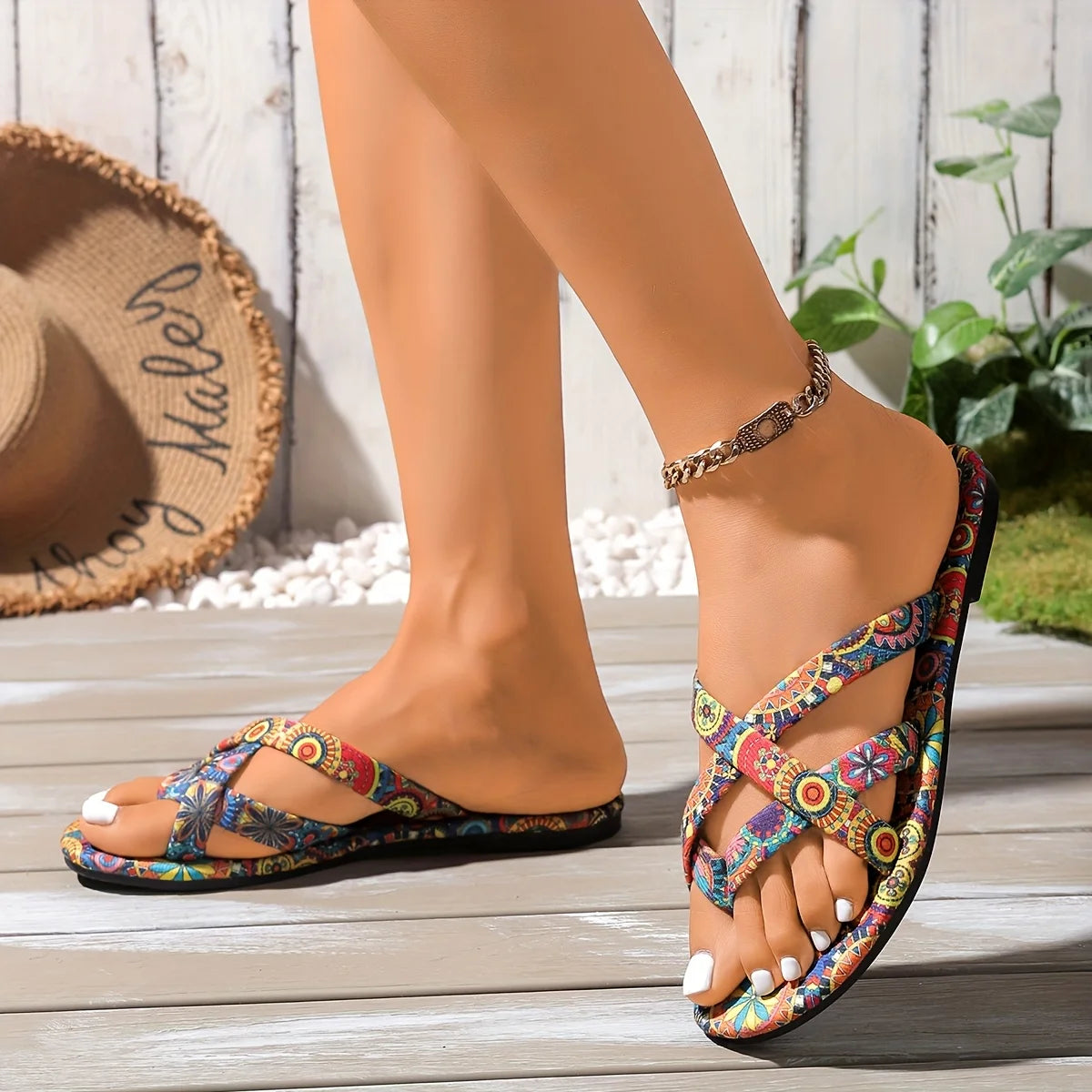 Platform Summer Slippers