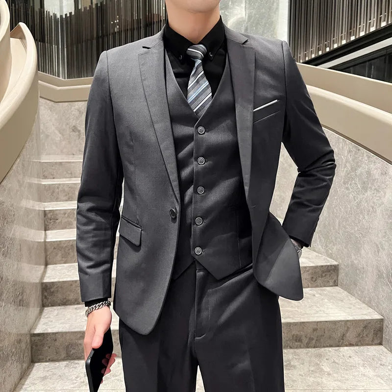 Three-Piece England-Style Banquet Suit