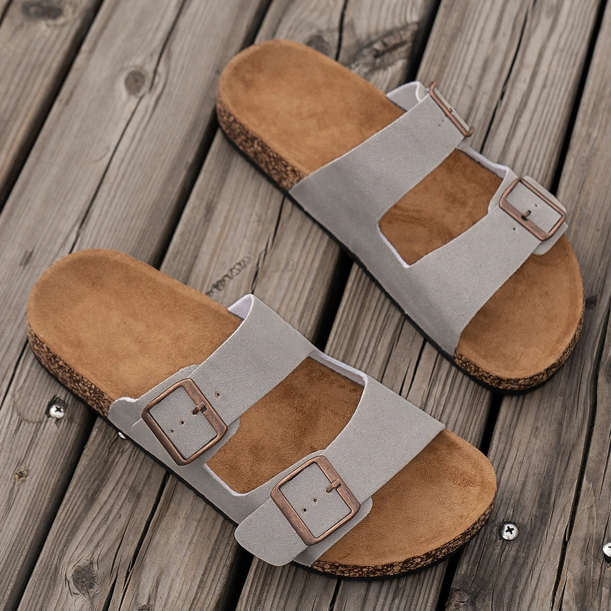 Buckle Strap Beach Sandals