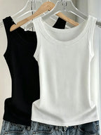 Everyday Knit Solid Tank Top