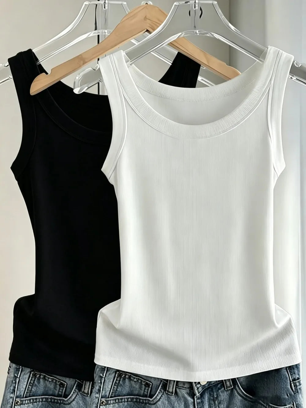 Everyday Knit Solid Tank Top