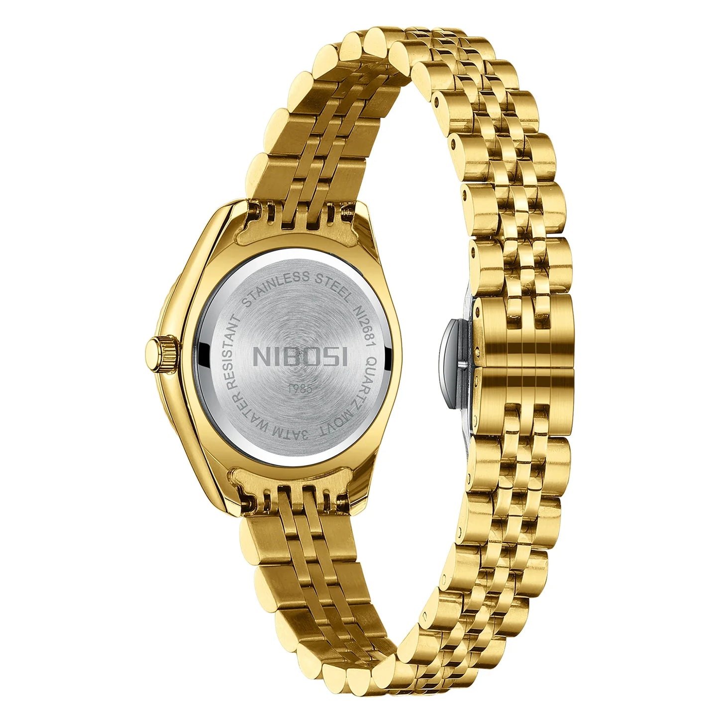 Elegant Gold Quartz Women’s Watch