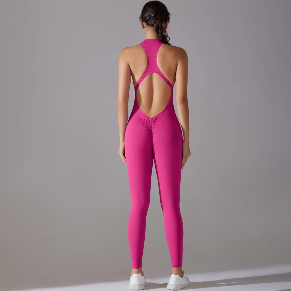 Nylon Solid Sleeveless True-To-Size Fit Shaping Bodysuit