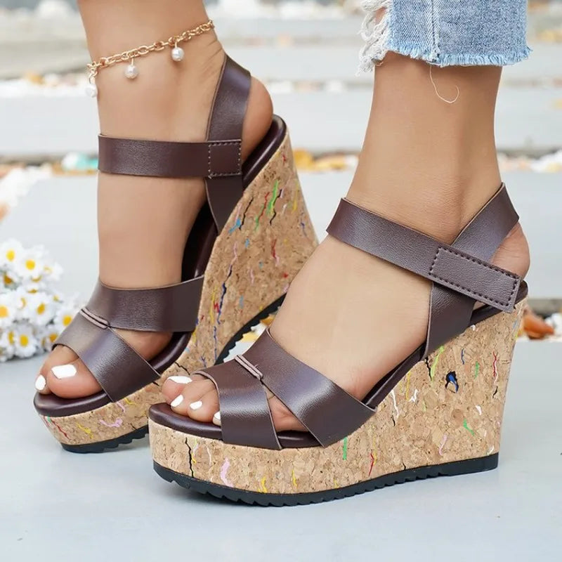 Women Platform Wedge Sandals
