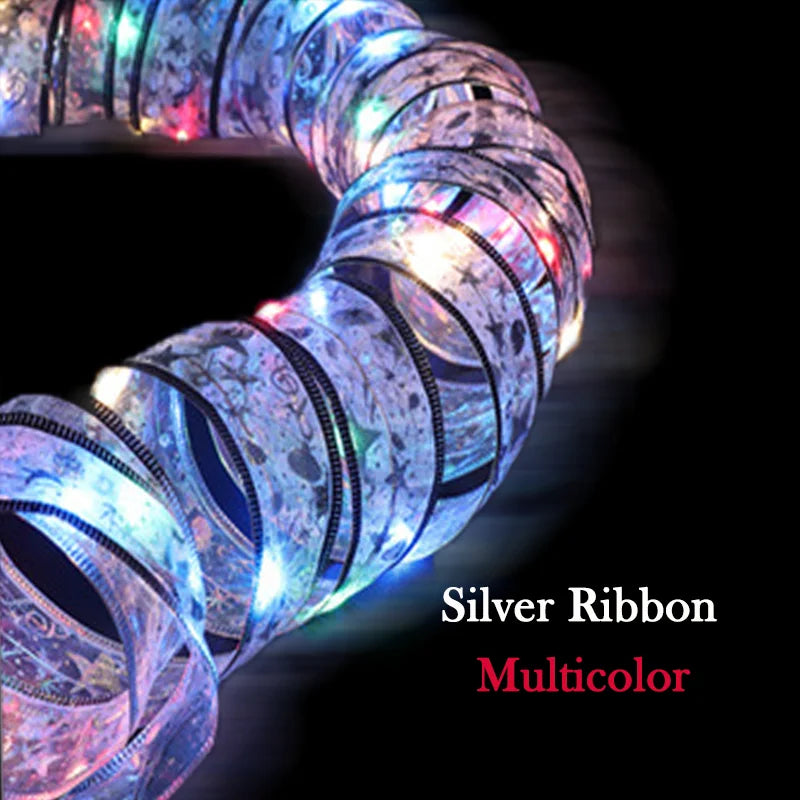 LED Christmas Ribbon Lights