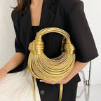Luxury Handwoven Noodle Bag