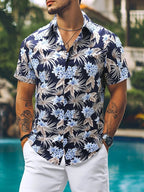 Beach Print Casual Shirt