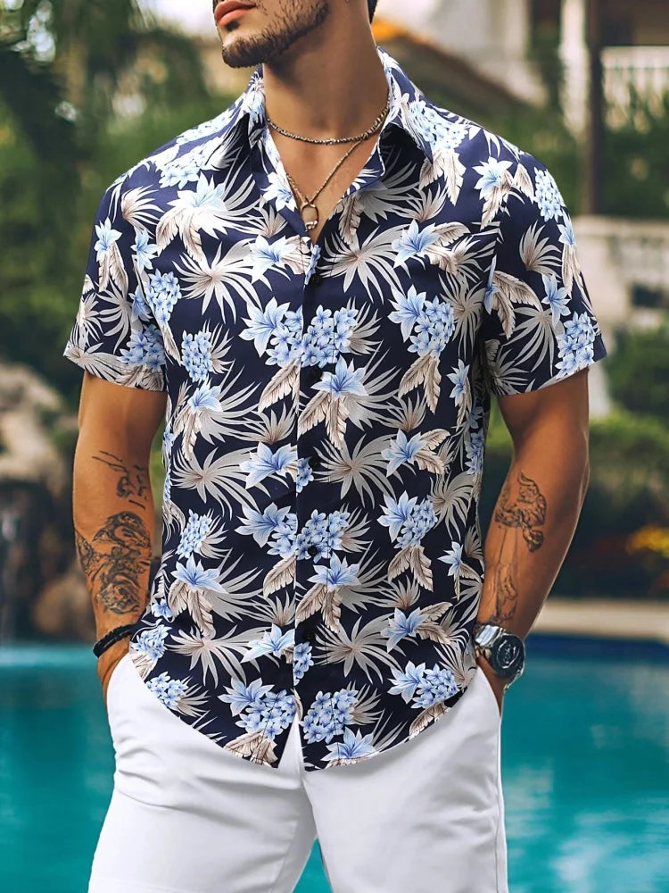 Beach Print Casual Shirt