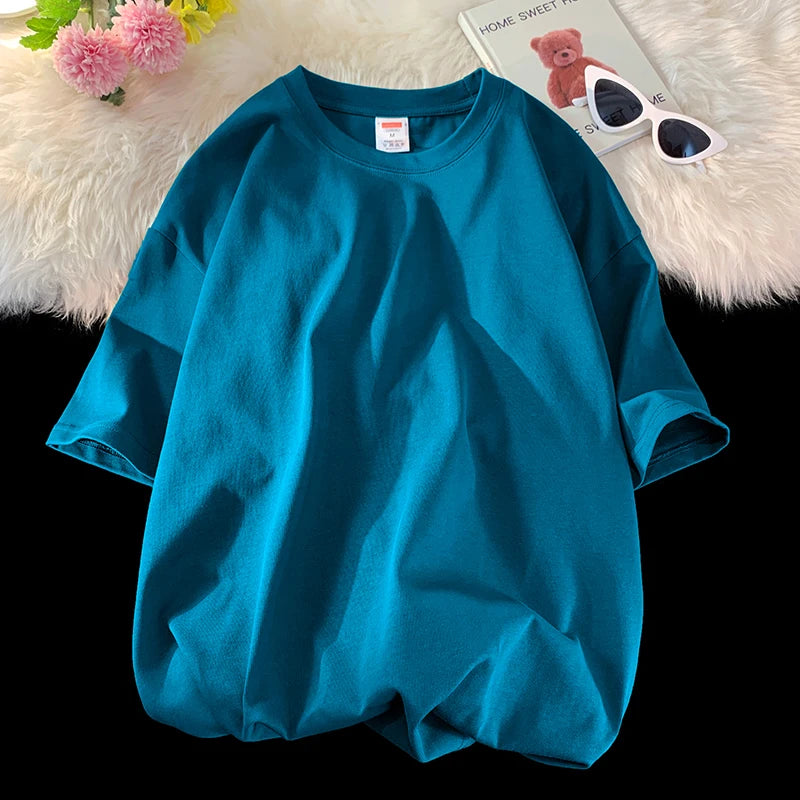 Oversized Cotton Casual Tee