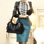 PU Satchel Shoulder Bag