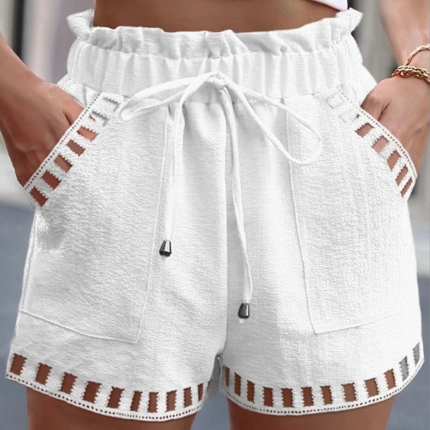 High Waist Beach Shorts