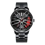 Luxfacigoo Car Wheel Quartz Watch