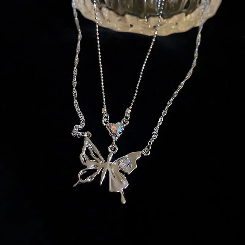 Butterfly Pendant Necklace