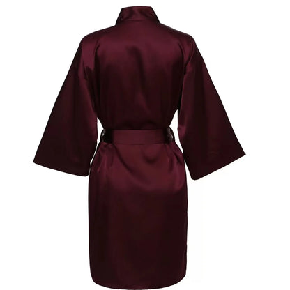 Personalized Satin Bridesmaid Robe