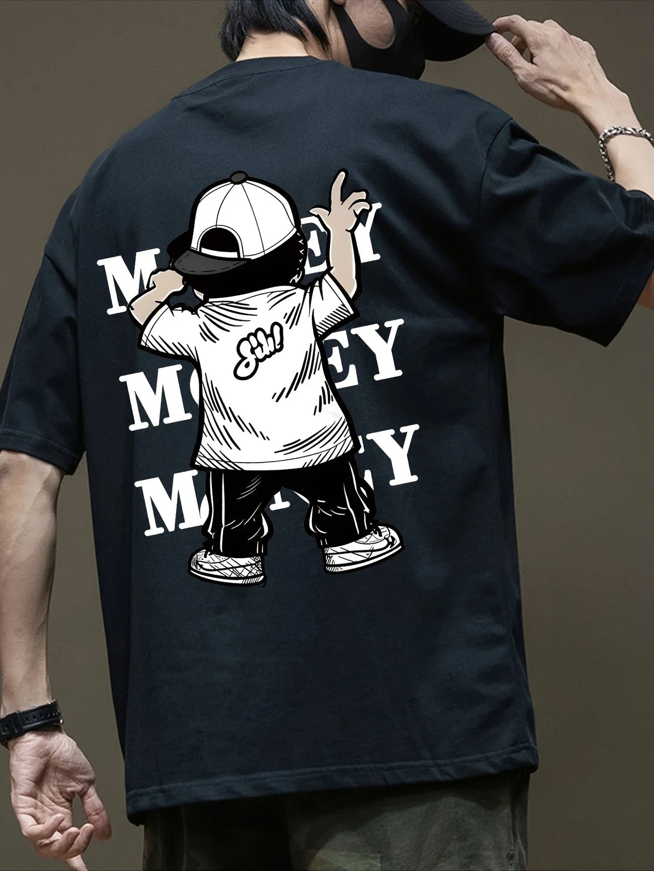Lightweight Printed Casual T-Shirt