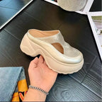 Roman Button Slippers