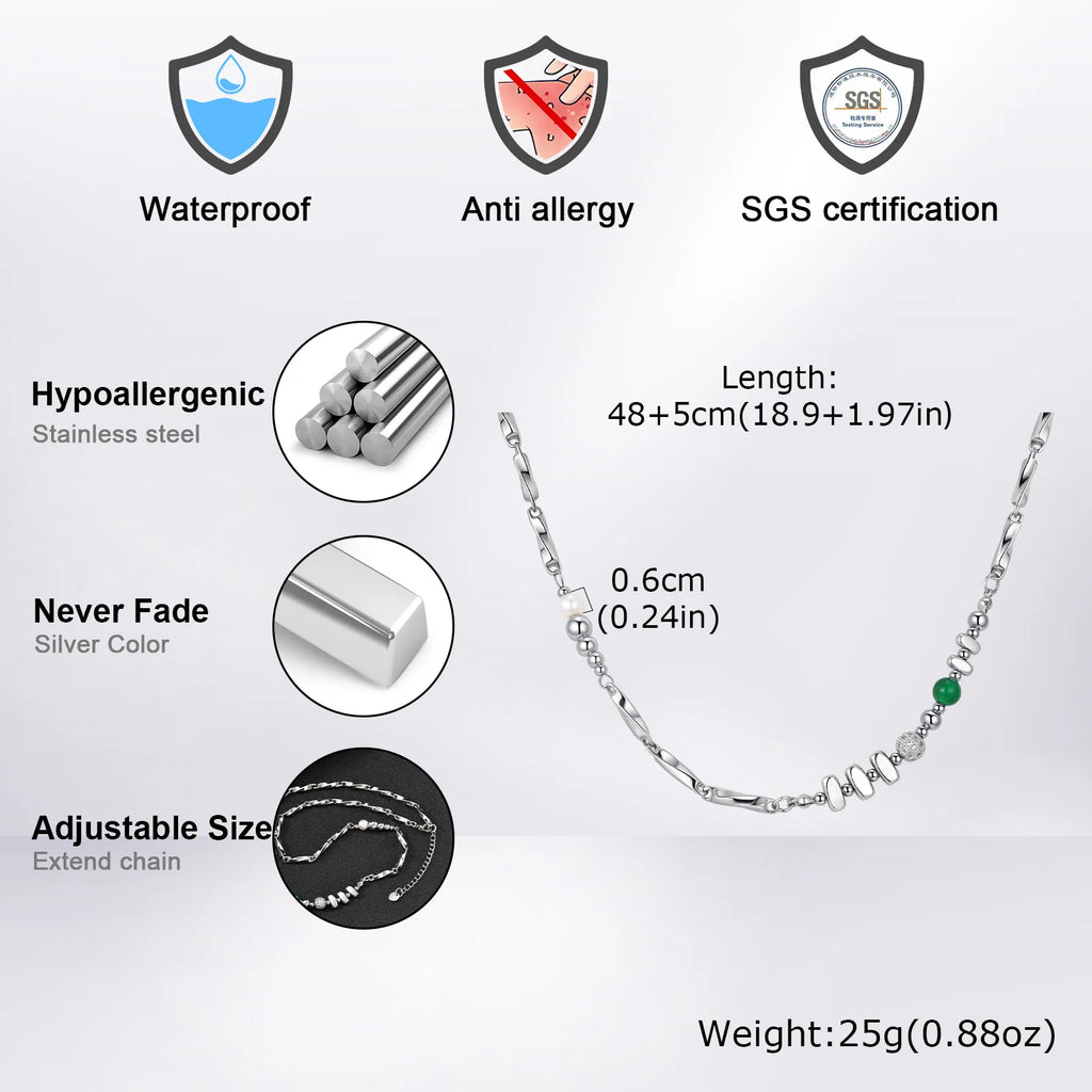 Prjewel Mobius Chain Necklace