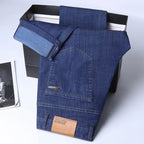 Ice Silk Stretch Straight Jeans
