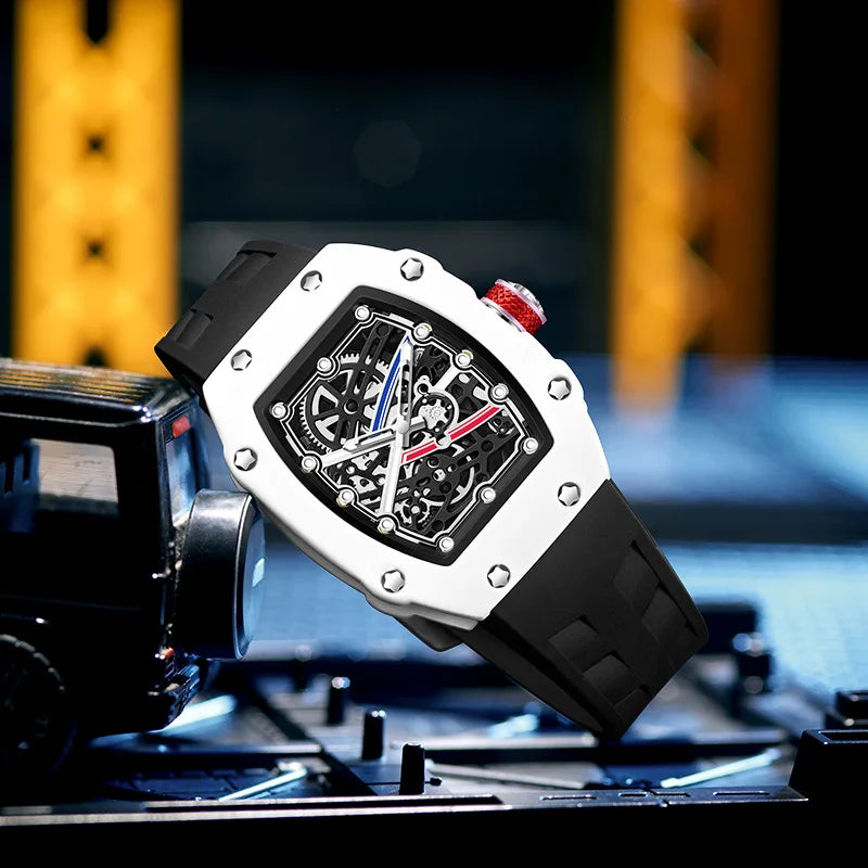 GRAYSS Barrel Shaped Quartz Watch