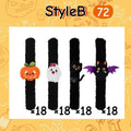 Plush Halloween Slap Bracelets
