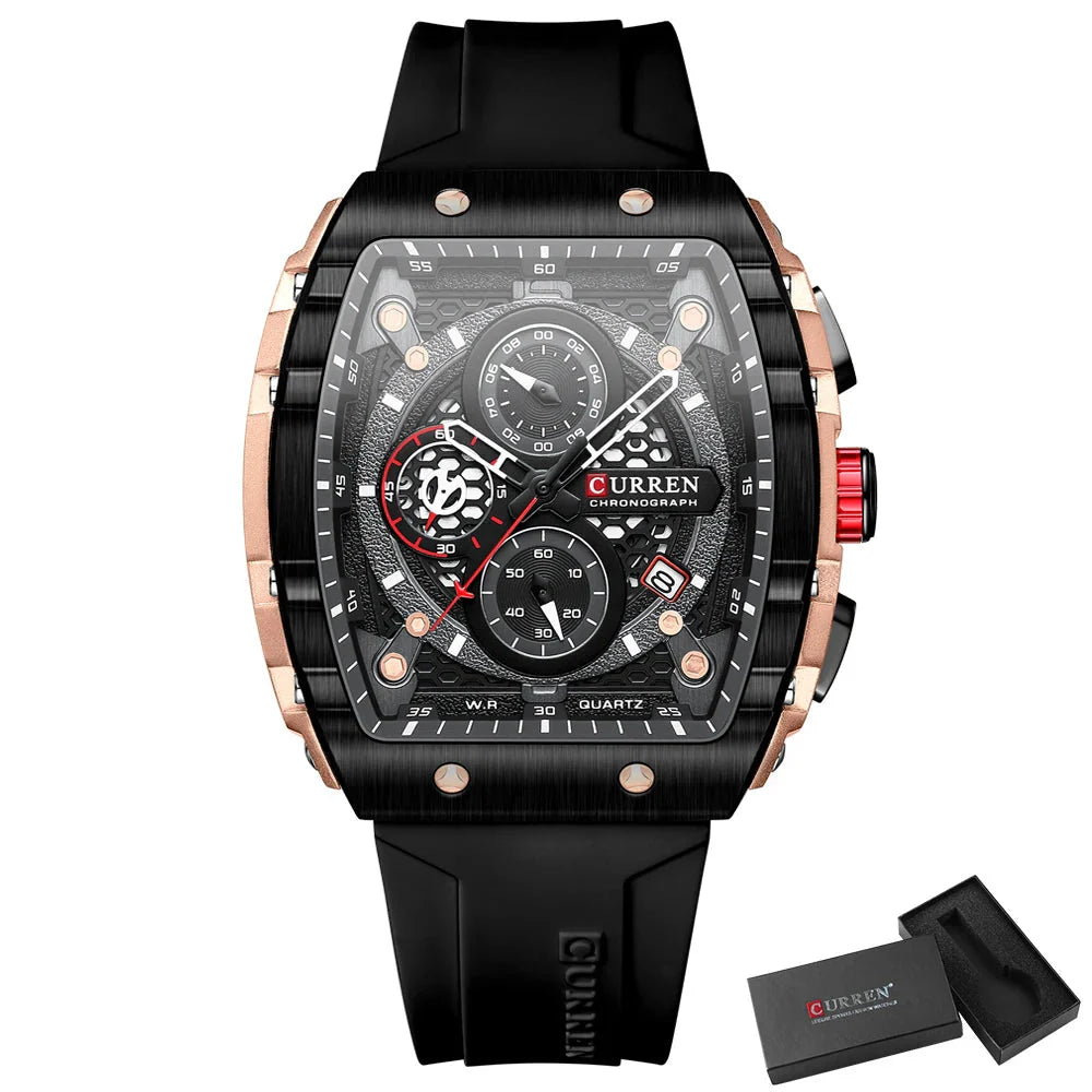 Men’s Luxury Square Quartz Watch