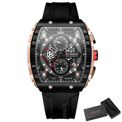 Men’s Luxury Square Quartz Watch