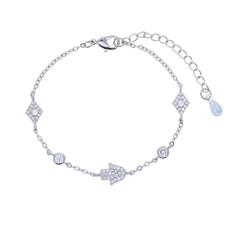 Evil Eye Charm Link Bracelet