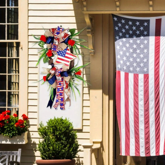 Patriotic 4th July Wreath