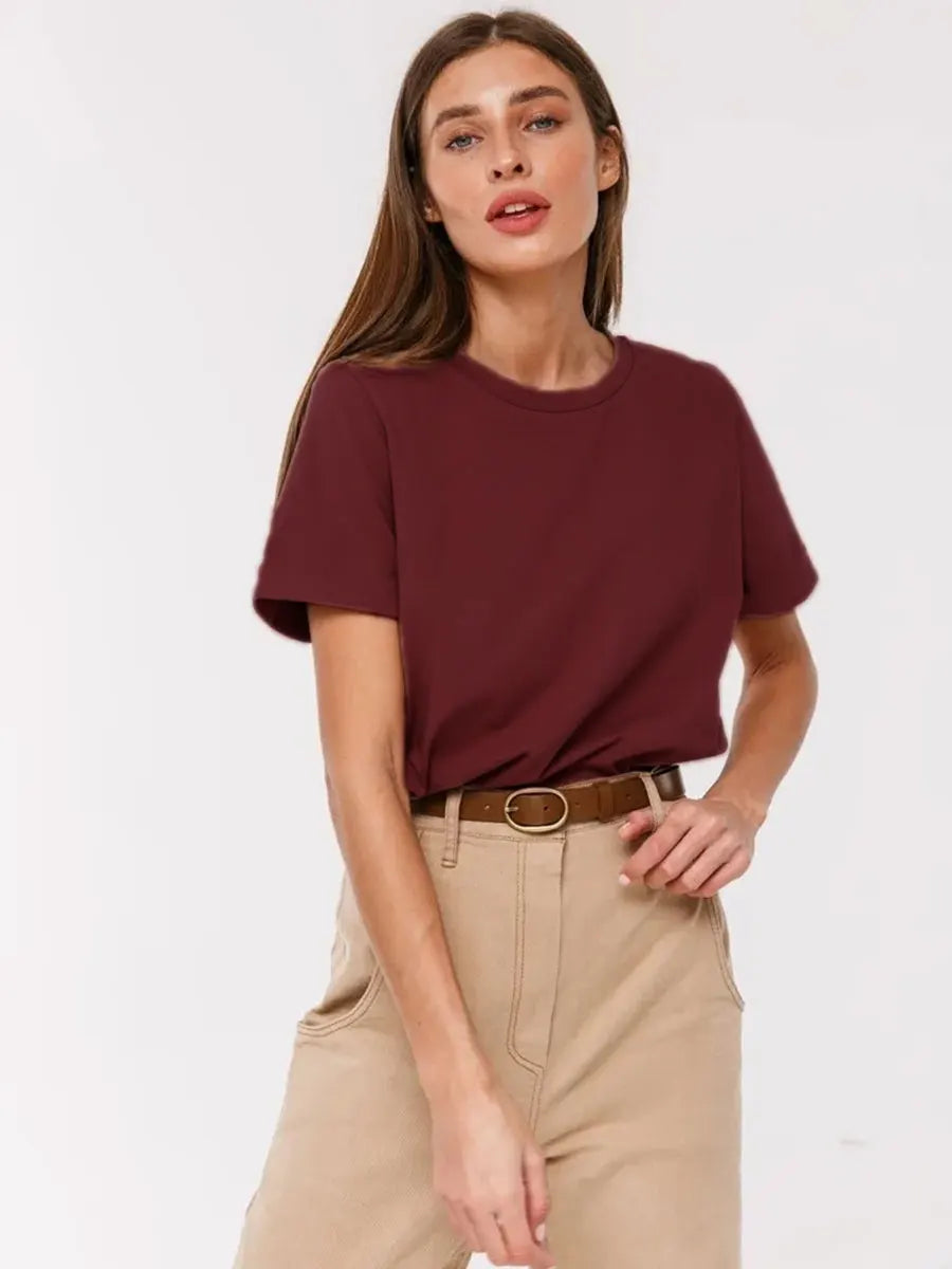 Everyday 100% Cotton Broadcloth Top