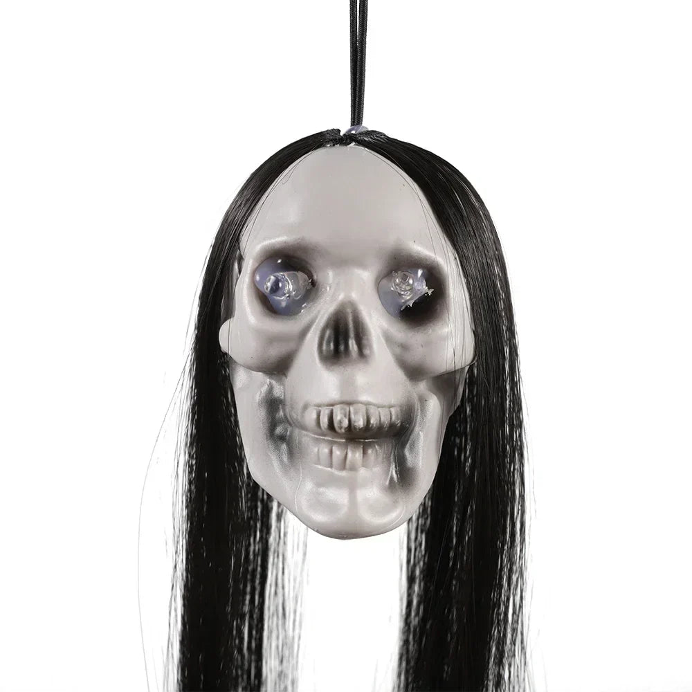 Hanging Ghost Skull Decoration