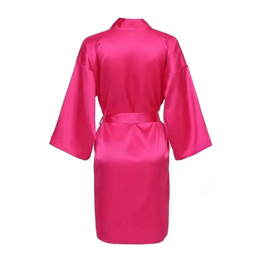 Personalized Satin Bridesmaid Robe